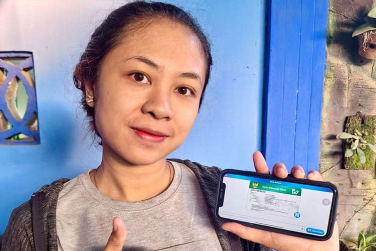Risma Dwi Rahayu (33) Peserta JKN .