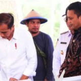 Presiden RI Jokowi Resmikan Pembangunan Pasar Tempe Sengkang, Sulsel