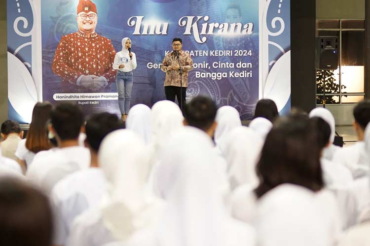 Bupati Kediri Beri Pesan Pembangunan Wisata di Kabupaten Kediri Pada Peserta Inu Kirana 2024