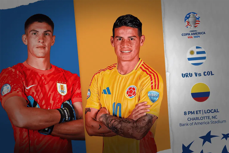 Semifinal Copa America 2024 akan mempertemukan Uruguay dengan Kolombia, Kamis (11/7/2024). (foto: copaamerica.com)