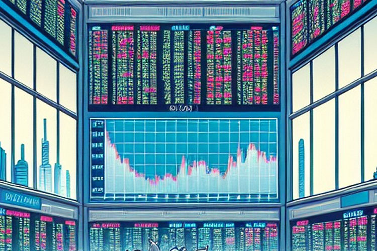 Ilustrasi perdagangan saham. (Foto: TIMES AI Academy)
