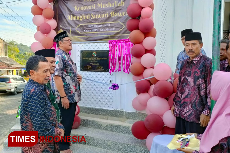 Peresmian musholla di Pulau Bawean Gresik (Foto: PKPRI for TIMES Indonesia).