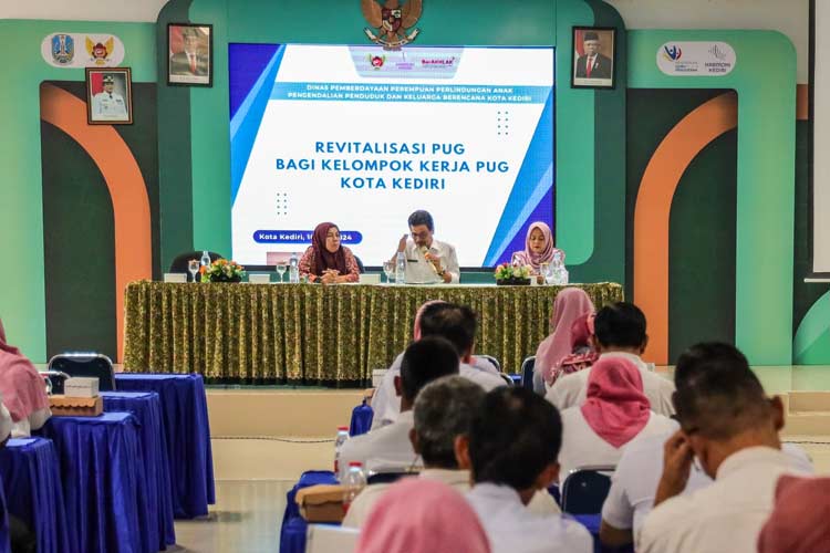 Satukan Persepsi dan Komitmen Pokja PUG Kota Kediri, DP3AP2KB Gelar Revitalisasi