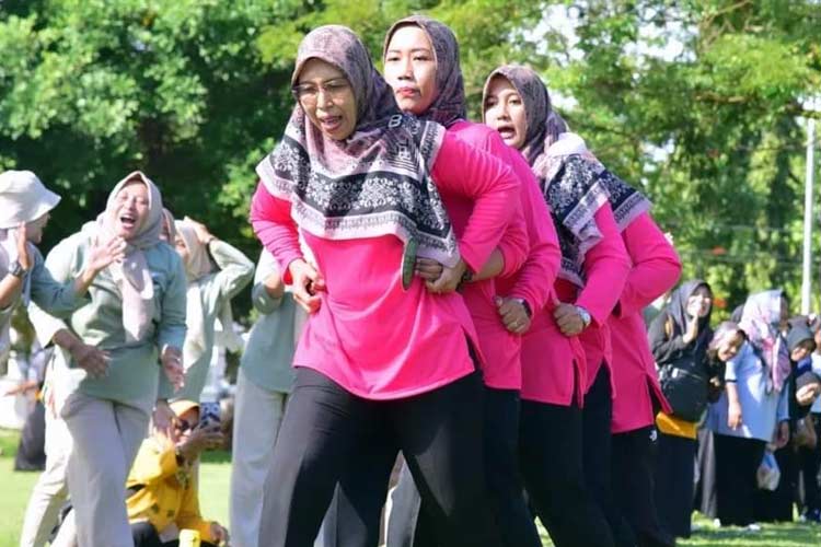 Tradisi Terancam Punah, Ratusan Pendidik PAUD Pacitan Ikuti Lomba Permainan Tradisional