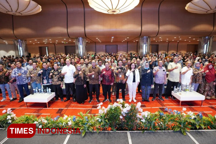 Rapat Kerja Teknis Penanganan Permohonan Informasi Publik pada Pemilihan Kepala Daerah 2024 gelombang I di Jakarta, Kamis (4/7/2024) yang dihadiri Anggota Bawaslu RI, Puadi (FOTO: Bawaslu RI for TIMES Indonesia)