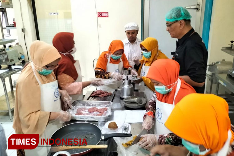 Kegiatan Bimbingan Teknis Pengolahan Daging yang dilaksanakan pada tanggal 10-11 Juli 2024 (Foto: BBPP Batu/TIMES Indonesia)