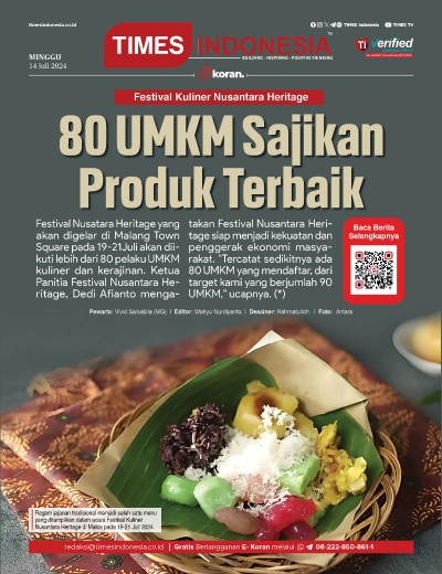 Edisi Minggu, 14 Juli 2024: E-Koran, Bacaan Positif Masyarakat 5.0