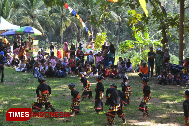 Pasar Tani di Kampung Kamal Giritengah, Desa Giritengah, Kecamatan Borobudur, Kabupaten Magelang. (FOTO: Rahadian/TIMES Indonesia)