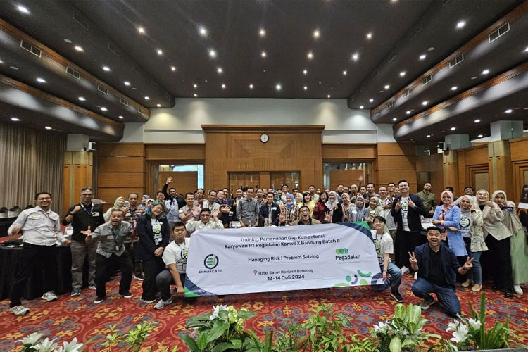 Training Pemenuhan Gap Kompetensi Karyawan PT Pegadaian Kanwil XBandung Batch II oleh EKRUTES.ID