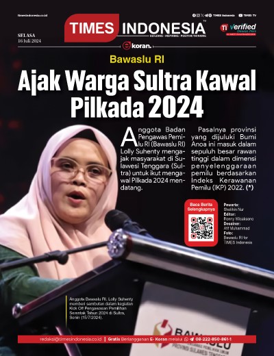 Edisi Selasa, 16 Juli 2024: E-Koran, Bacaan Positif Masyarakat 5.0