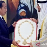 Jokowi Menerima Penghargaan Order of Zayed dari Presiden PEA