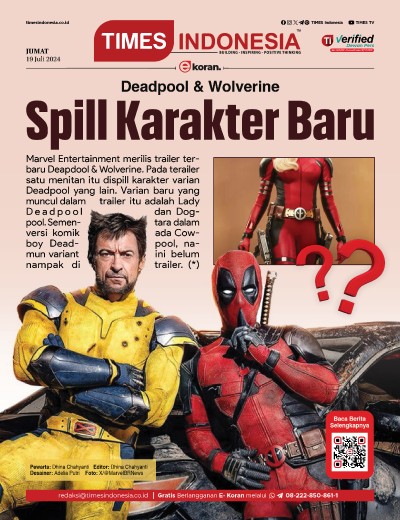 Edisi Jumat, 19 Juli 2024: E-Koran, Bacaan Positif Masyarakat 5.0
