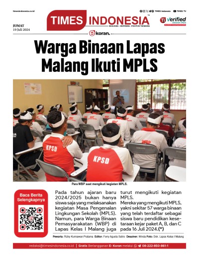 Edisi Jumat, 19 Juli 2024: E-Koran, Bacaan Positif Masyarakat 5.0