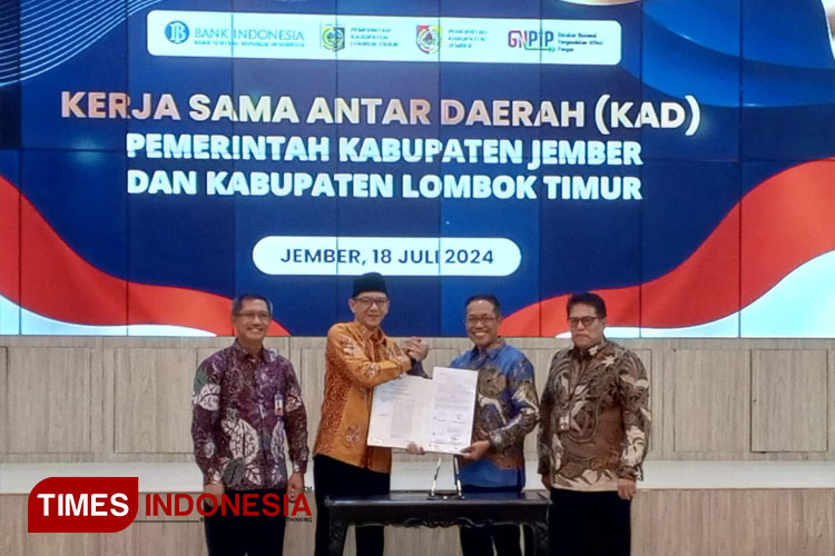 BI Jember dan NTB Jalin Kerja Sama Pengendalian Inflasi Harga Pangan