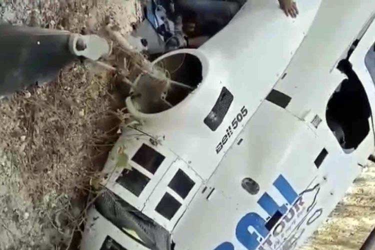 Kemenhub: Helikopter Jatuh di Bali Akibat Terlilit Tali Layangan