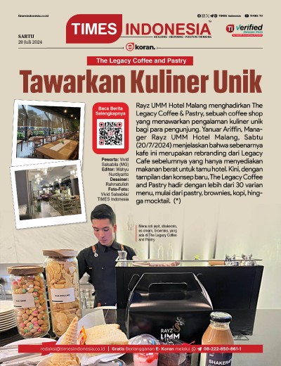 Edisi Sabtu 20 Juli 2024: E-Koran, Bacaan Positif Masyarakat 5.0
