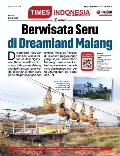 Edisi Sabtu, 20 Juli 2024: E-Koran, Bacaan Positif Masyarakat 5.0