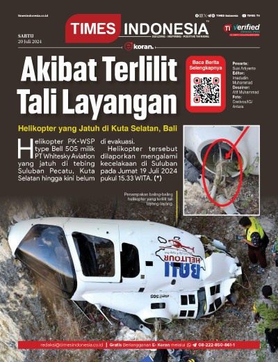 Edisi Sabtu, 20 Juli 2024: E-Koran, Bacaan Positif Masyarakat 5.0