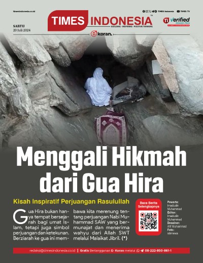 Edisi Sabtu, 20 Juli 2024: E-Koran, Bacaan Positif Masyarakat 5.0