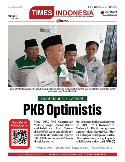 Edisi Minggu, 21 Juli 2024: E-Koran, Bacaan Positif Masyarakat 5.0