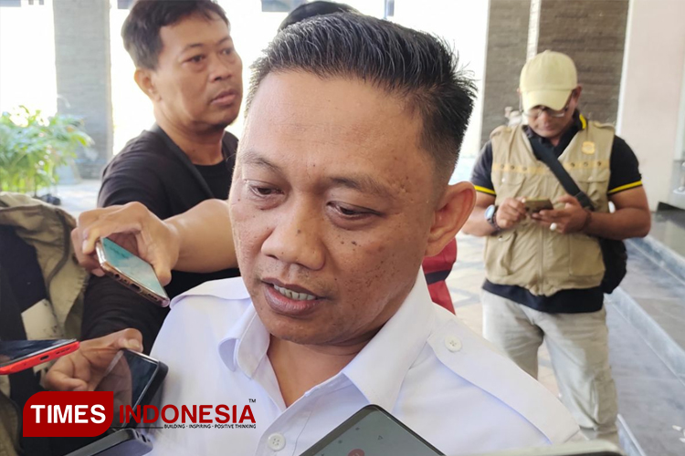 Bakal calon wakil wali kota Kediri Katino (Foto: Yobby/TIMES Indonesia) 