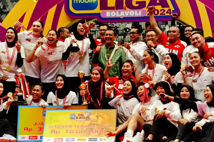 Jakarta BIN Juara Proliga 2024, Setelah Menang 3-2 Atas Jakarta PLN