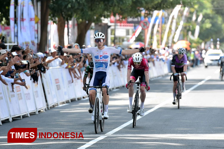 Ini Hasil Etape Pertama Tour de Banyuwangi Ijen, Pembalap Australia Raih Posisi pertama