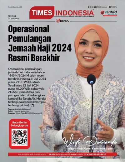 Edisi Selasa, 23 Juli 2024: E-Koran, Bacaan Positif Masyarakat 5.0
