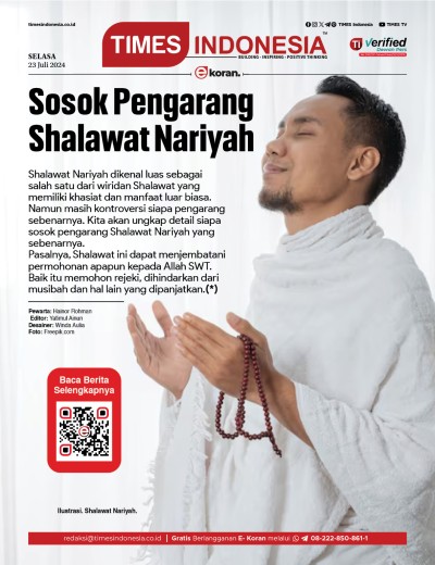 Edisi Selasa, 23 Juli 2024: E-Koran, Bacaan Positif Masyarakat 5.0