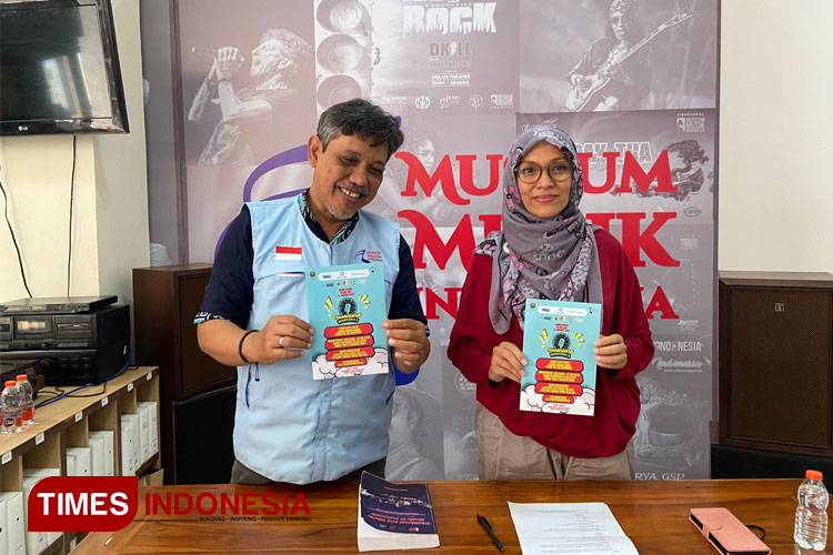 Konferensi pers gelaran lomba Nusantara Bernyanyi 2 oleh MMI Malang. (FOTO: Rizky Kurniawan Pratama/TIMES Indonesia)