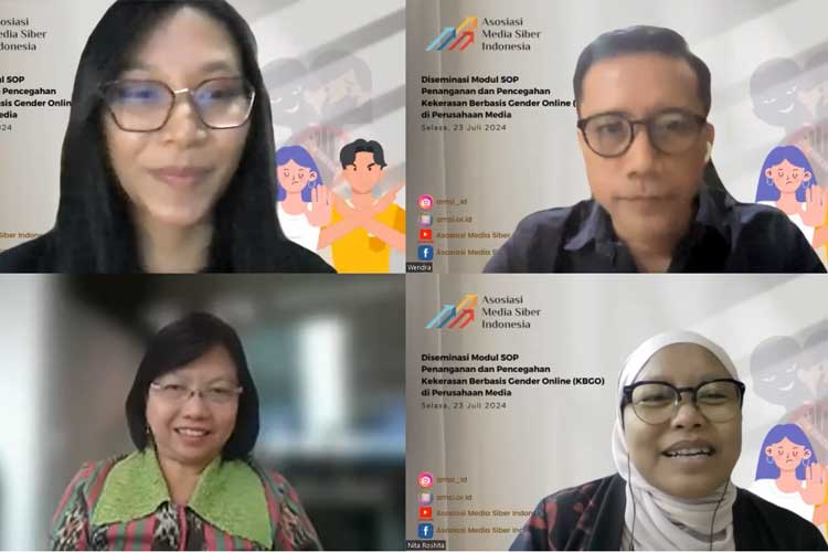 Diseminasi Modul SOP Kekerasan Berbasis Gender Online Bagi Perusahaan Media