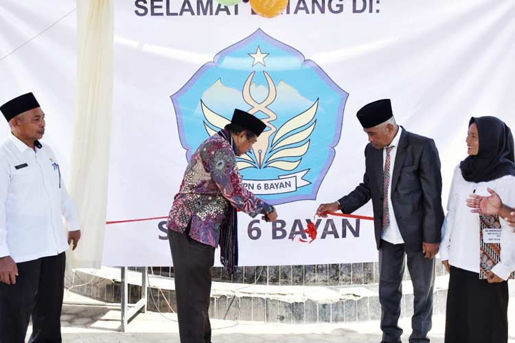 Empat SMPN Satap di Lombok Utara Naik Status Menjadi SMPN Reguler