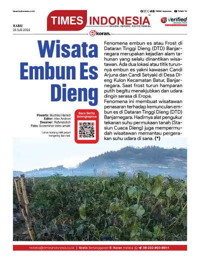 Edisi Rabu, 24 Juli 2024: E-Koran, Bacaan Positif Masyarakat 5.0