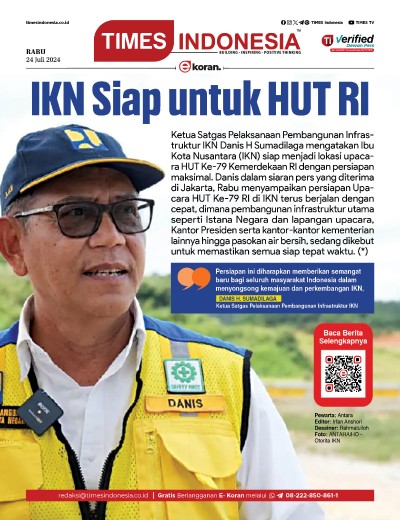 Edisi Rabu, 24 Juli 2024: E-Koran, Bacaan Positif Masyarakat 5.0