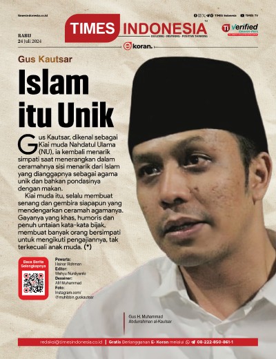 Edisi Rabu, 24 Juli 2024: E-Koran, Bacaan Positif Masyarakat 5.0