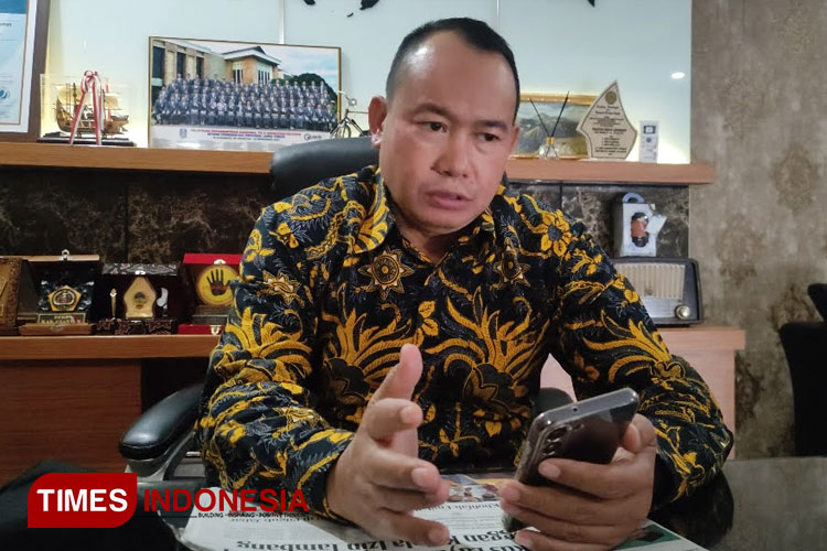 Kepala Dispendukcapil Kabupaten Mojokerto, Amat Susilo. (FOTO; Dok. TIMES Indonesia)