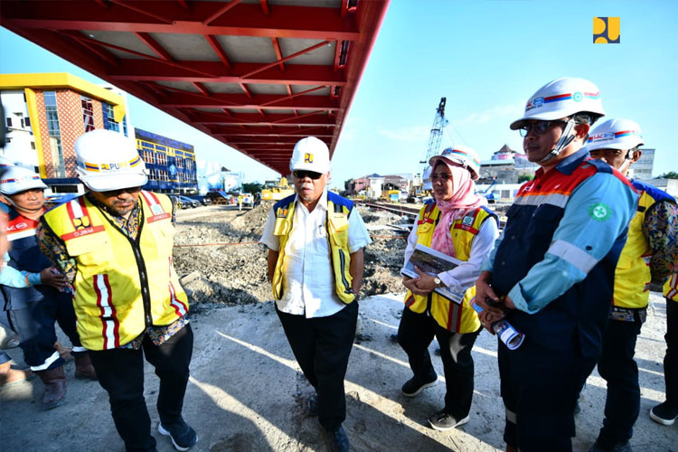 Tinjau Pembangunan Underpass Joglo, Menteri PUPR RI Uraikan Manfaat buat Masyarakat Surakarta