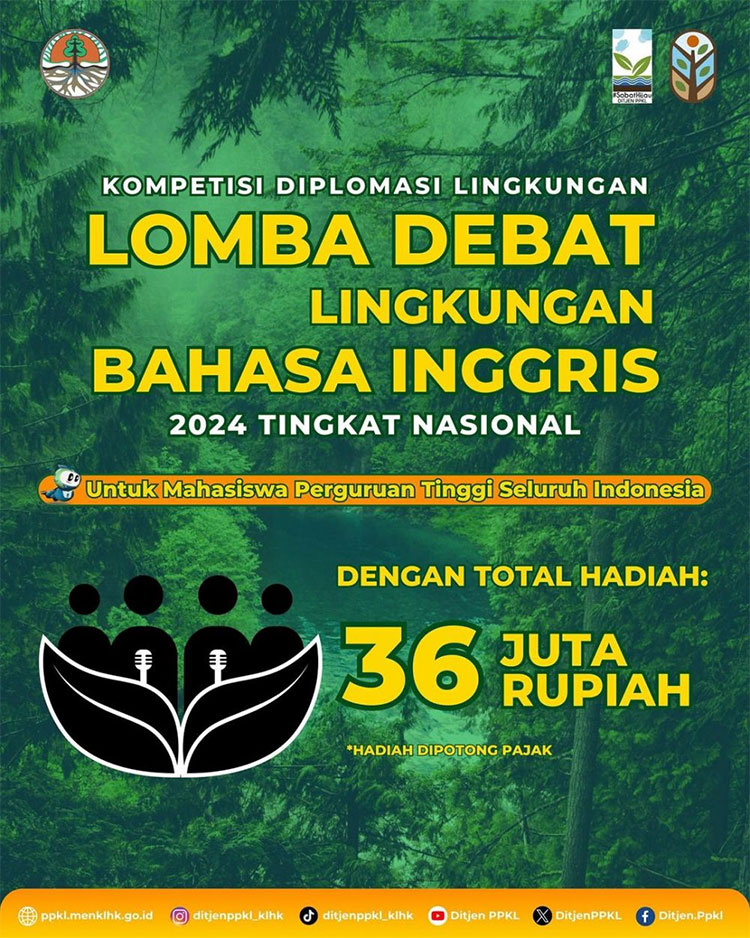 Tim Uwg Malang Lolos Babak 16 Besar Lomba Debat Lingkungan Bahasa