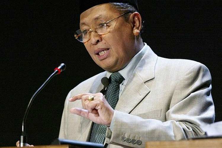 Wakil Presiden RI ke-9 Hamzah Haz. Getty Images