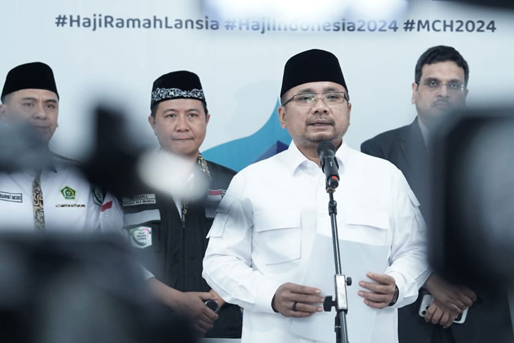 Menteri Agama Yaqut Cholil Qoumas. (Foto: MCH)