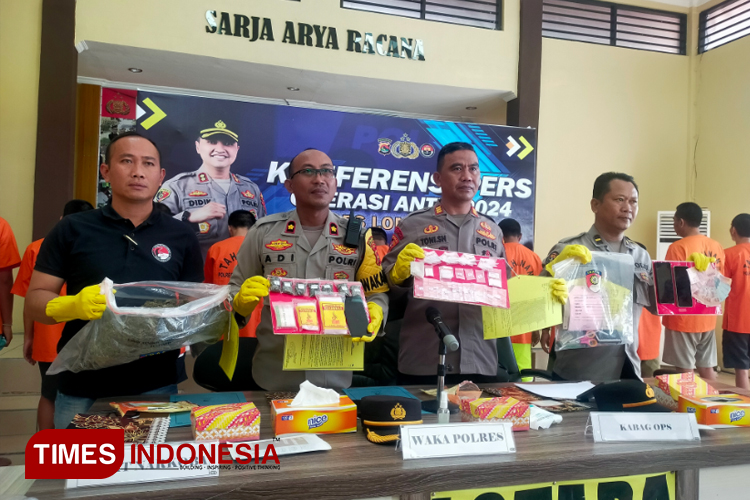 Polres Lombok Utara Ungkap Jaringan Narkoba Lintas Provinsi