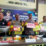 Polres Lombok Utara Ungkap Jaringan Narkoba Lintas Provinsi