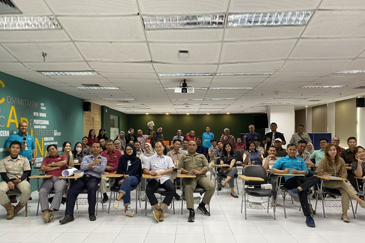 Pelatihan Karyawan Summarecon Serpong Bertemakan “Leadership in Action: From Good to Great” pada Selasa (23/7/2024). (Foto: EKRUTES for TIMES Indonesia)