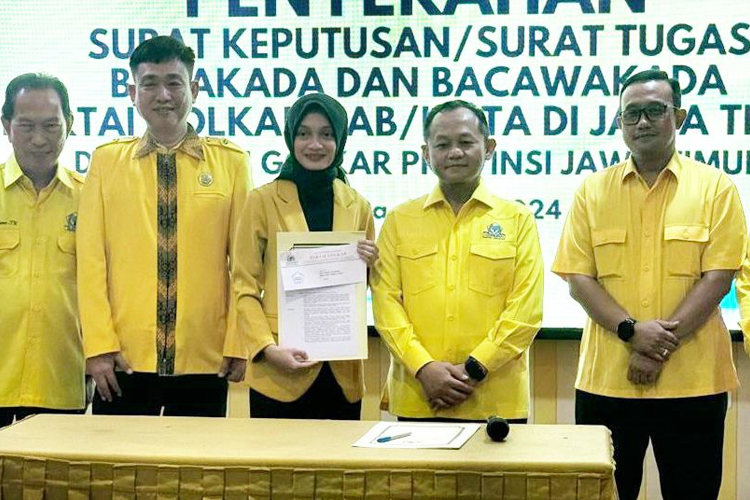 Terima Surat Instruksi DPP Golkar, Vinanda Siap Jalankan Amanah 