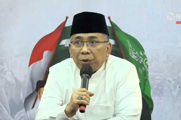 Ketum PBNU, KH Yahya Cholil Staquf.