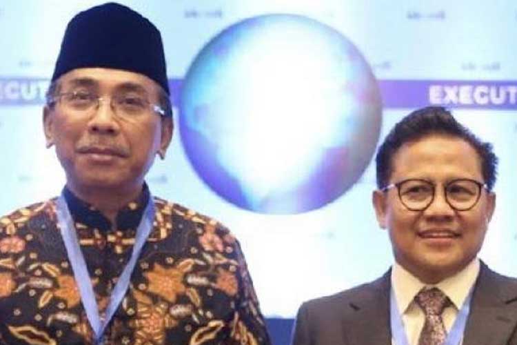Ketua Umum PBNU Gus Yahya dan Ketua Umum PKB Muhaimin Iskandar. (FOTO: PKB)