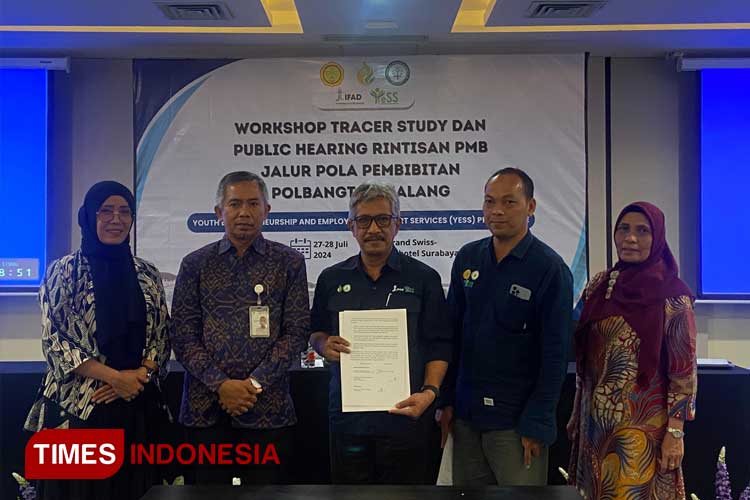 Polbangtan Malang menggelar workshop dan public hearing, Sabtu (27/7/2024) di Hotel Grand Swiss Belhotel, Surabaya. (Foto: Polbangtan Malang for TIMES Indonesia)