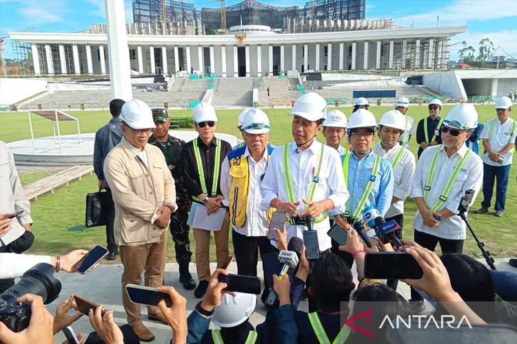 Presiden RI Joko Widodo akan berkantor di IKN pada Senin 29 Juli 2024. (Foto: ANTARA/HO-Biro Pers Setpres/aa)