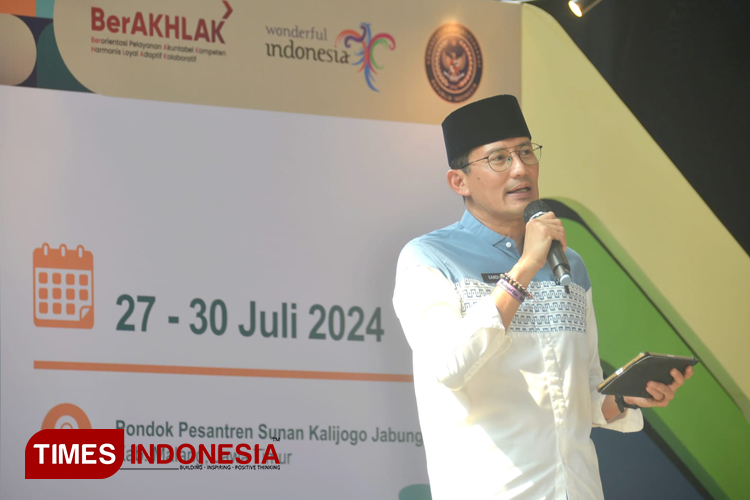 Santri Ponpes Sunan Kalijogo Jabung Ngaji DigitalPreneur dari Menteri Parekraf
