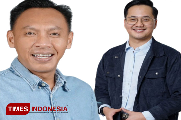 Bakal Calon Wali Kota Cimahi Adhitia Yudisthira dan Bakal Calon Bupati Bandung Barat TB Ardi Januar kompak kawal Program Prabowo jika terpilih di Pilkada 2024. (FOTO: Deni Supriatna /TIMES Indonesia)